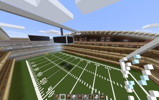 NFL Football Stadium (Final) schematic - building