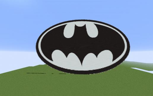 Batman Logo schematic - building