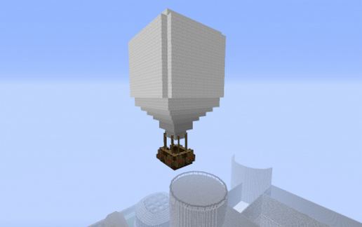 Hot air balloon schematic - building