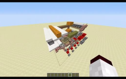 Automatised Grass or Mycelium Farm 1.8+ schematic - building
