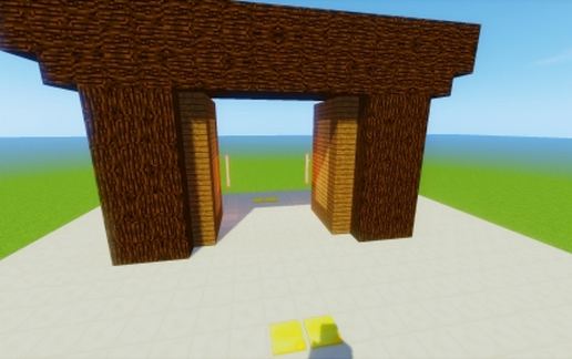 Automated doors schematic - building
