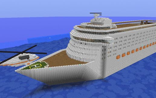 Cruise Ship Extreme Size schematic - building