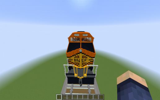 BNSF (GE C44-9W) Locomotive schematic - building