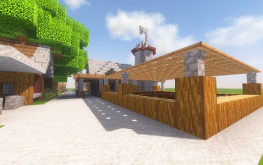 NPC village Makeover schematic - building