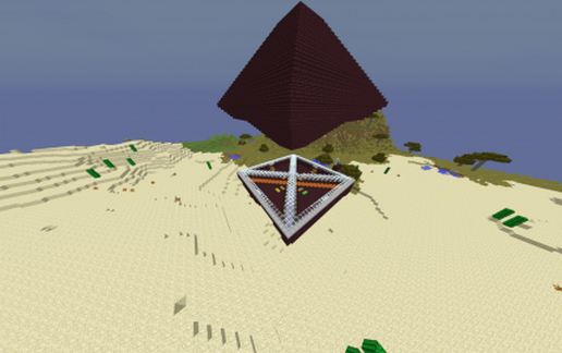 Arena Brawl Nether-Style schematic - building