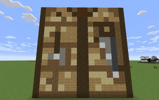 Crafting house schematic - building