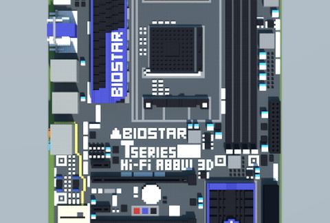 AMD A88W 3D Hi-FI (BIOSTAR) schematic - building