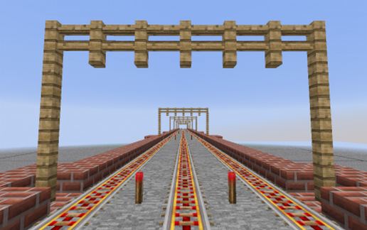 elevated railway schematic - building