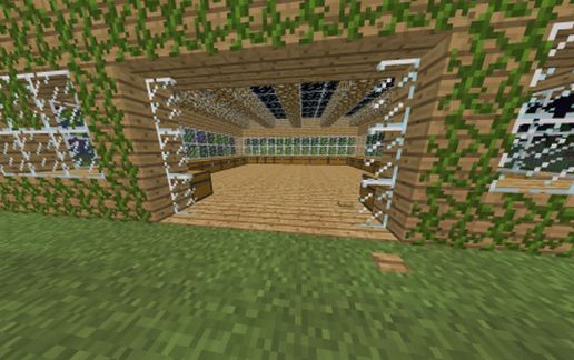 modern slidingdoor schematic - building