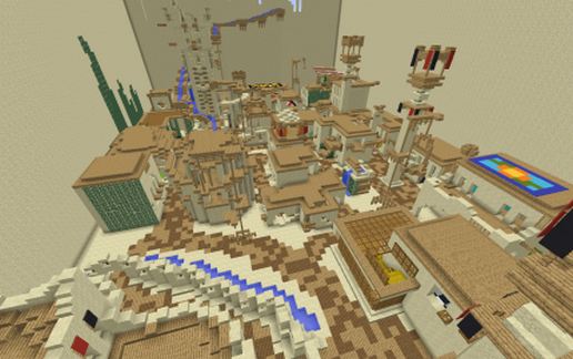 Flat Rooftops Arena schematic - building