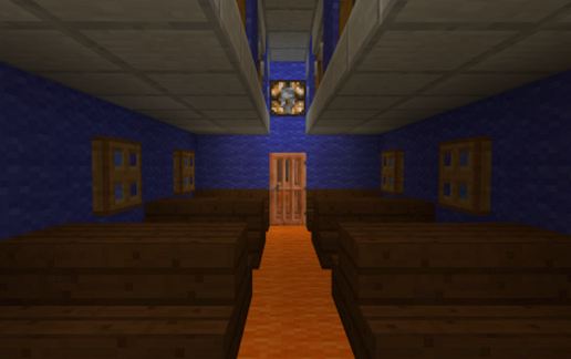 Metro Station + Blue Train