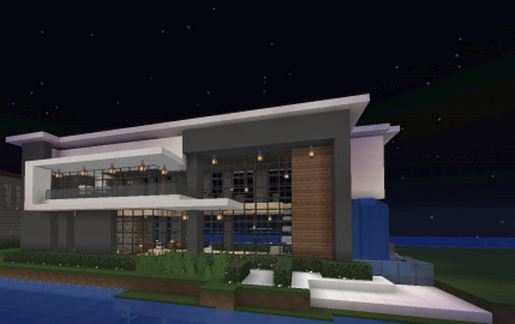 Jewel of the Sea - A modern home schematic - building