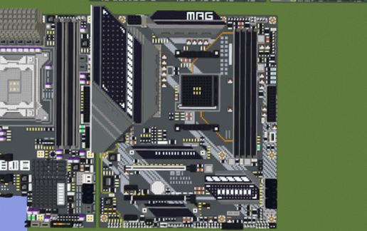 AMD B550-TOMAHAWK (MSI MAG Series) schematic - building
