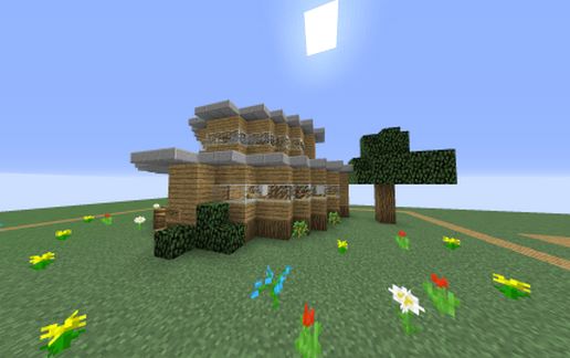 Round Farmhouse schematic - building