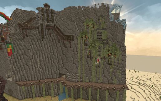 Jungle Cave schematic - building