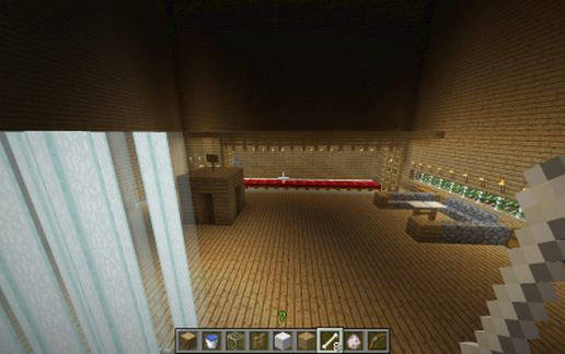 A very big house with trap!