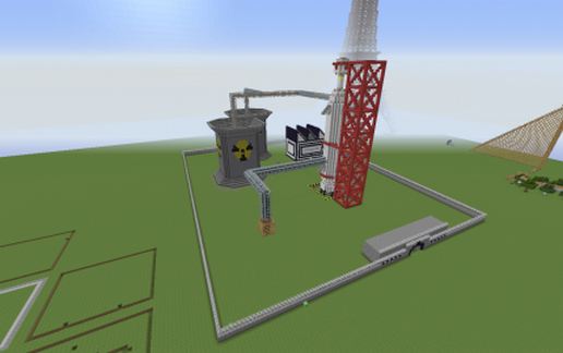 Nuclear Missile Base w/ Reactors schematic - building