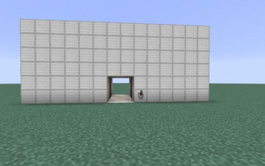 Concealing 2x2 Door