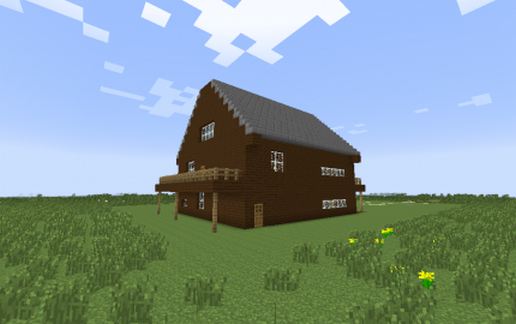 Open Plan Home schematic - building
