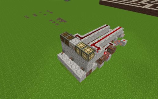 3 levers 1 output schematic - building