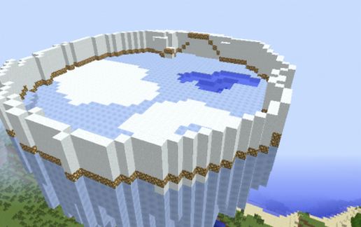 Medium Flat Ice PVP Ring schematic - building