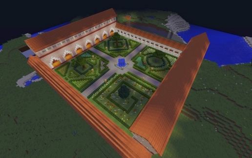 Roman garden