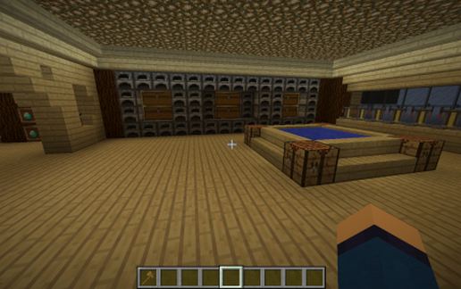 A Modern Storage Base! schematic - building