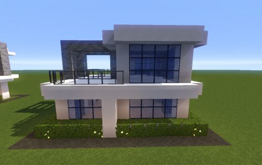 13x13 Modern House 4 schematic - building
