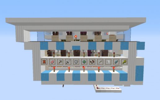 Trading Hall (Most Compact Possible)