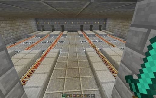 small train station