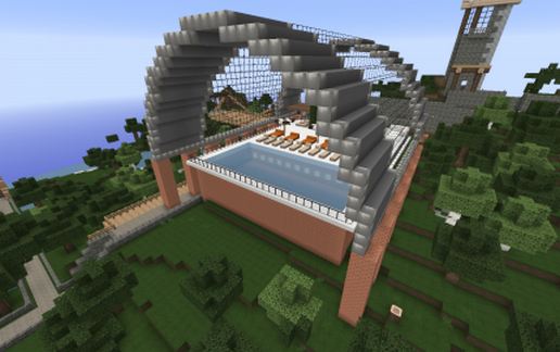 Arc Luxury Swimming Pool (Updated) schematic - building