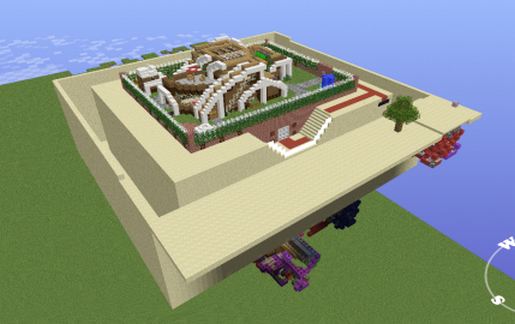 The MOST SAFE HOUSE (+40 security mechanisms) schematic - building