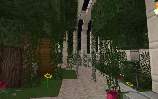 Zoo with aquarium and tropic house schematic - building