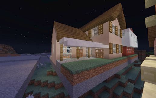 Classic house. schematic - building