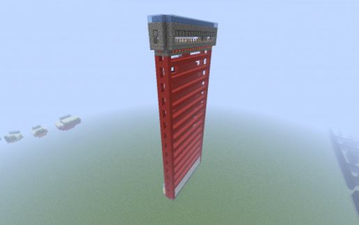 Enderman farm schematic - building