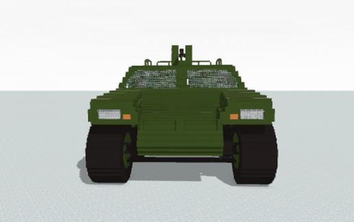 Light Armoured Vehicle schematic - building