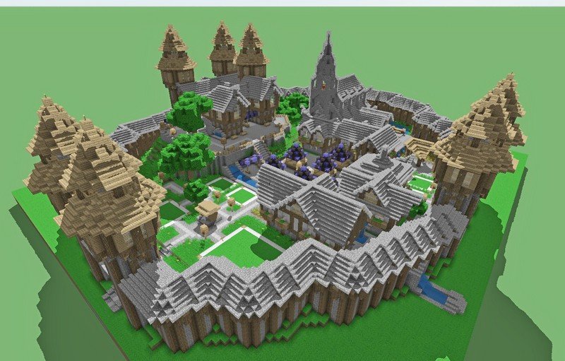 Medieval Village in Minecraft Marketplace