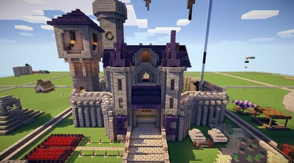 Ender Castle schematic - building