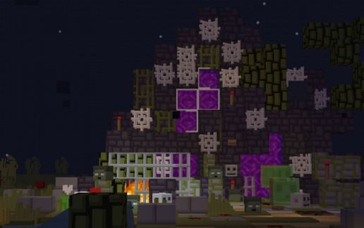 Ancient ruins Nether portal