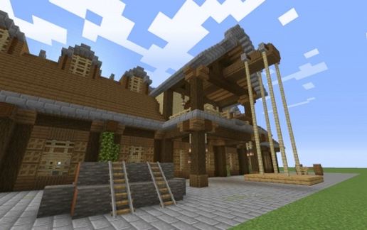 I furnished my barn!... Medieval style... schematic - building