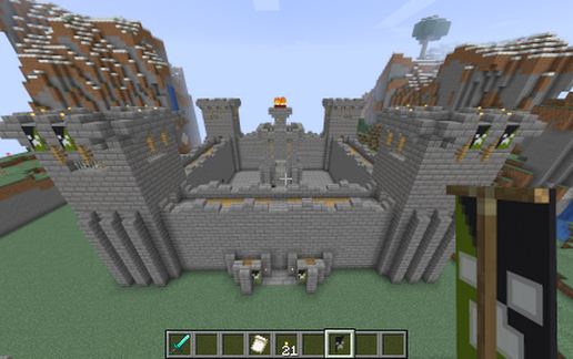 Creeper Castle schematic - building