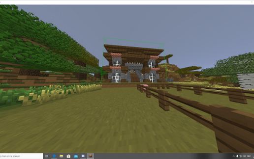 Detailed Survival House schematic - building