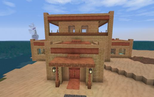Desert House schematic - building