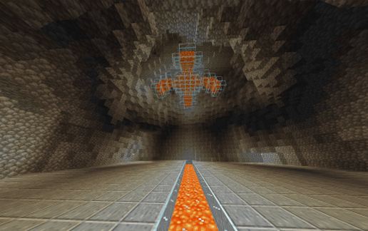 mountain for various uses (hollow)