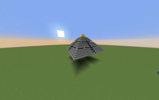 Stargate Ra Ship and Mobs farm schematic - building
