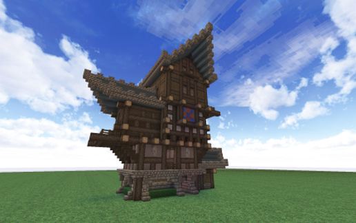 Fantasy Medieval Home #0001 | By DaveGR schematic - building