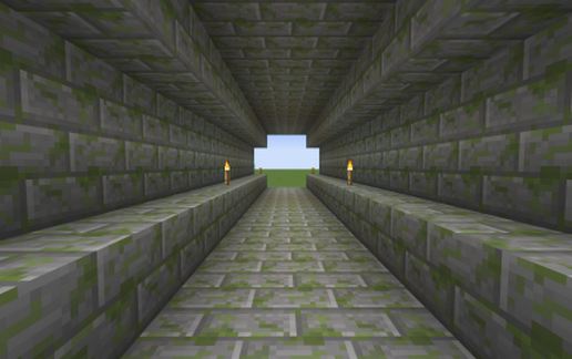 Sewer template corner