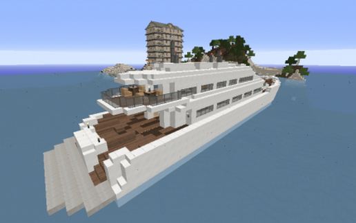 Beautiful Yacht! schematic - building