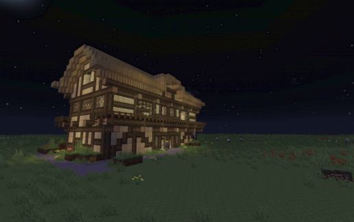 thatched house