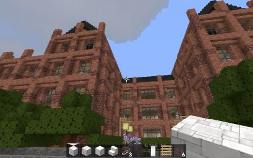 German School schematic - building